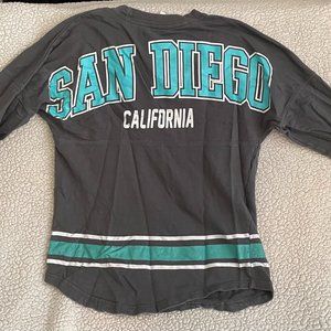 San Diego, California Teal/White Spirit Jersey